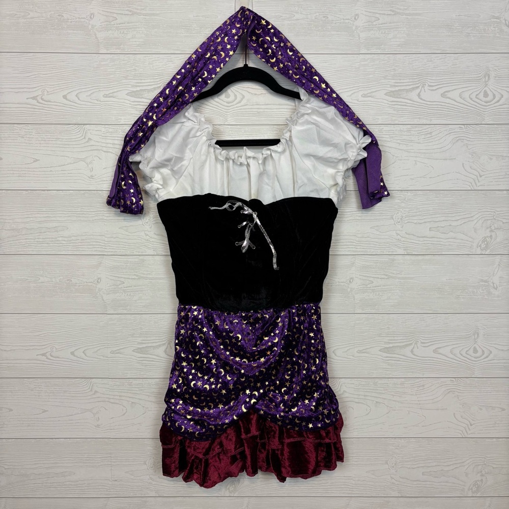 UnderWraps Halloween Costume Miss Fortune Fortune Teller Size Small